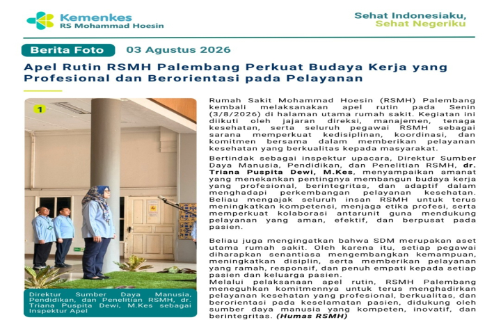 Pengumuman RSMH