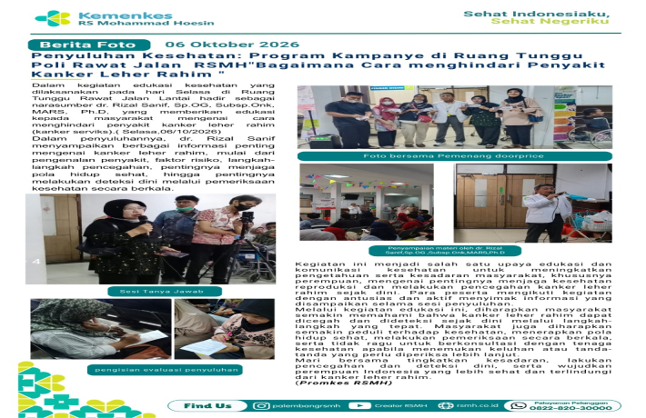 Pengumuman RSMH
