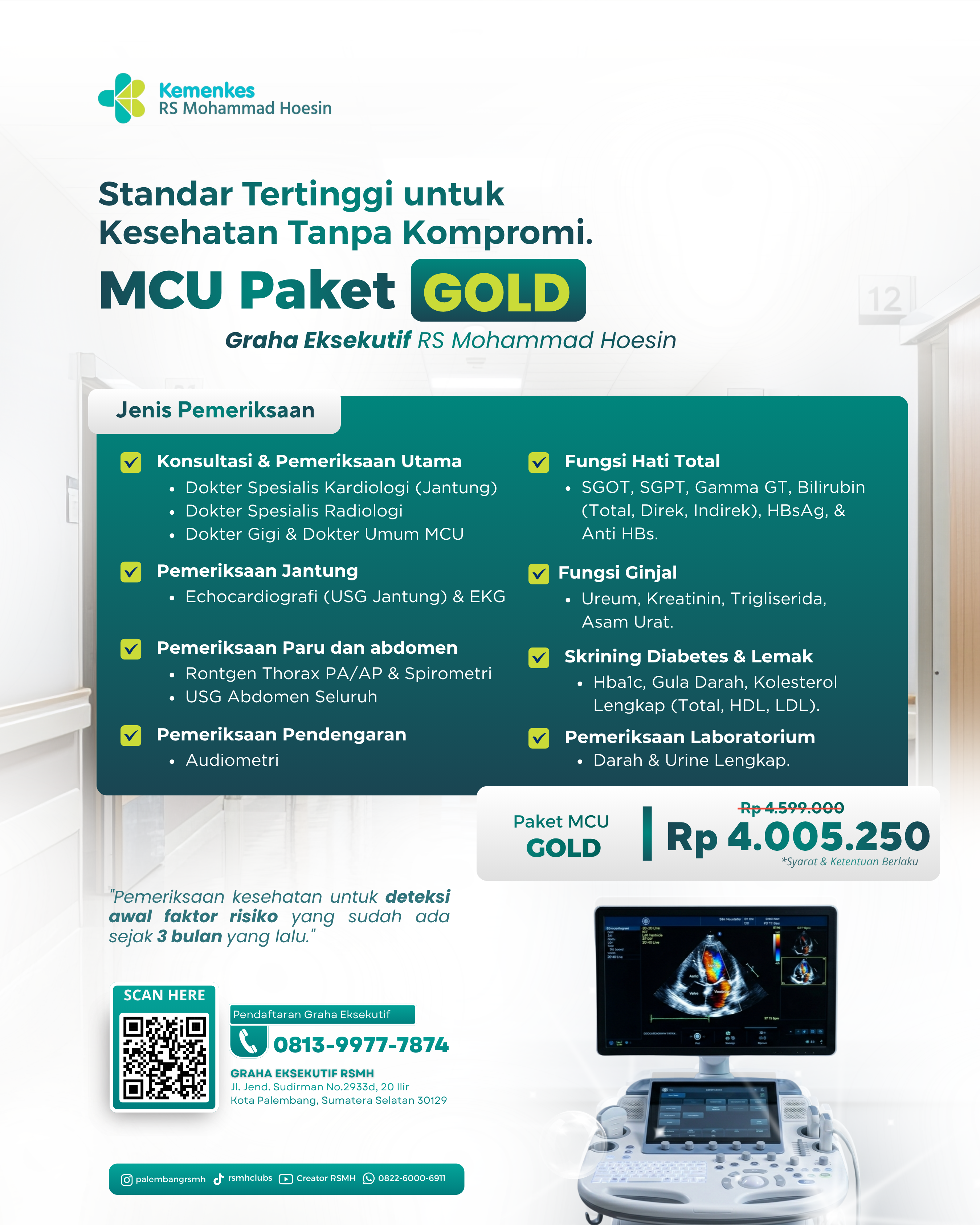 Paket Medical Check Up Jantung